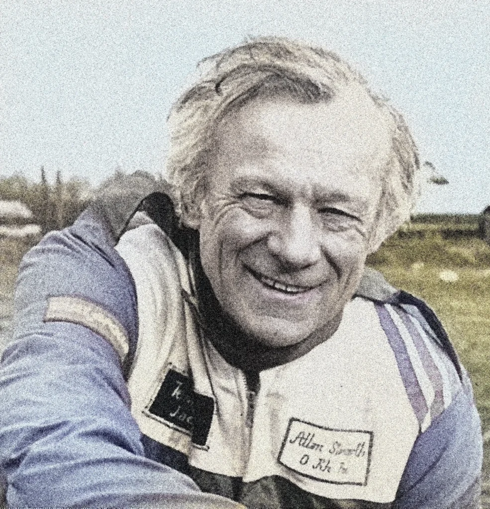 Allan-Staniforth-racing-driver-suit-smiling