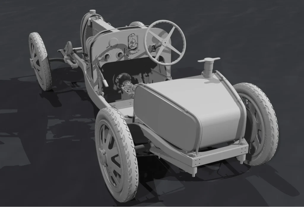 Bugatti-Type-35-open-chassis-1924-forte-vision-in-studio-setting