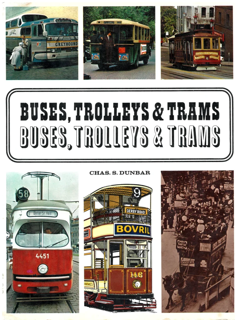 Buses-Trolleys-and-Trams-Chas-S-Dunbar-Hamlyn-Front-cover