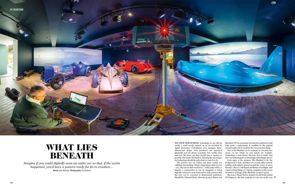Land-Speed-Record-3D-Car-Scans-Beaulieu-Motor-Museum-Octane-Magazine-Forte-Vision