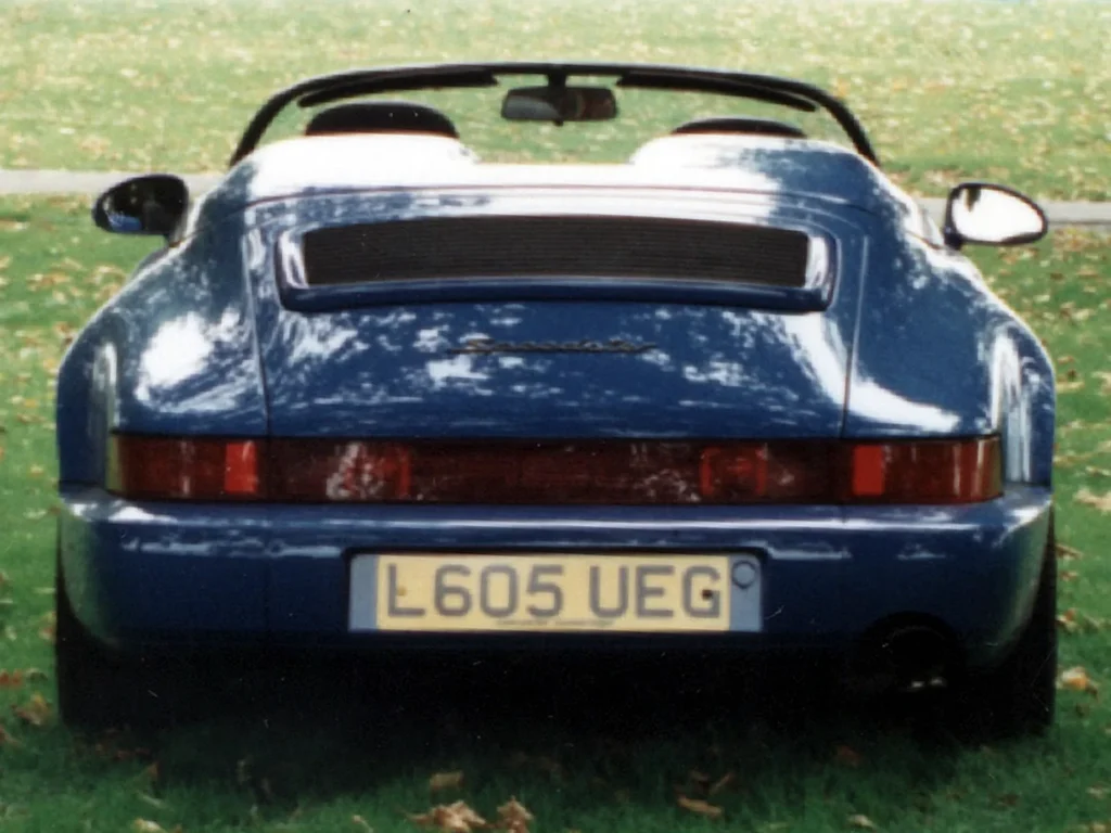 Porsche-911-Speedster-1994-964-blue-Putney-Park-Forte-Vision