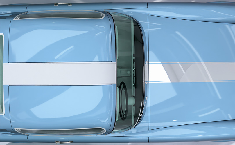 The-Mystery-Car-CGI-Gallery-Forte-Vision-unusual-blue-classic-car